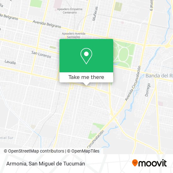 Armonia map