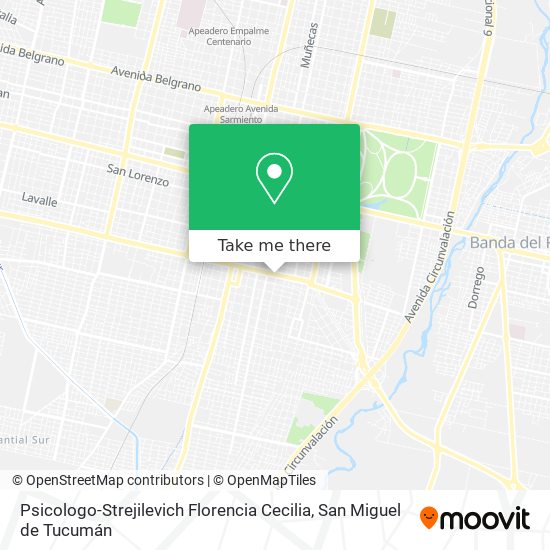 Psicologo-Strejilevich Florencia Cecilia map