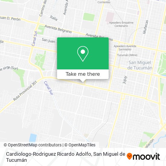 Cardiologo-Rodriguez Ricardo Adolfo map