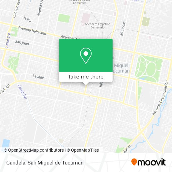 Candela map