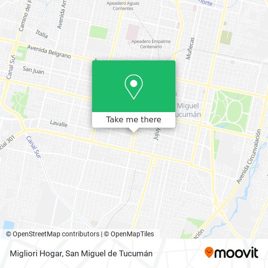 Migliori Hogar map