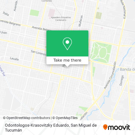 Odontologos-Krasovitzky Eduardo map