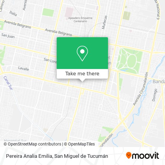 Pereira Analia Emilia map