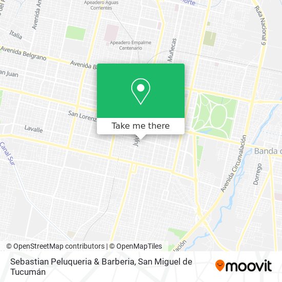 Sebastian Peluqueria & Barberia map