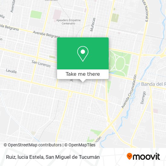 Mapa de Ruiz, lucia Estela