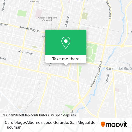 Cardiologo-Albornoz Jose Gerardo map