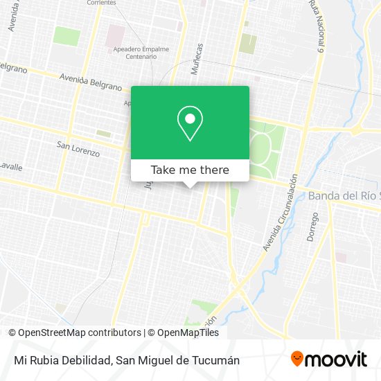 Mapa de Mi Rubia Debilidad