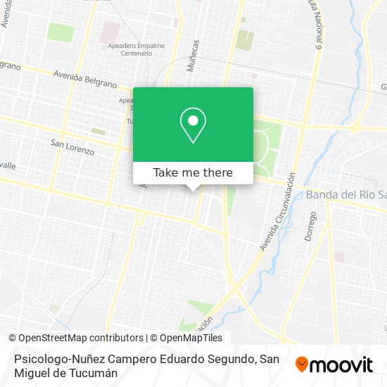 Psicologo-Nuñez Campero Eduardo Segundo map