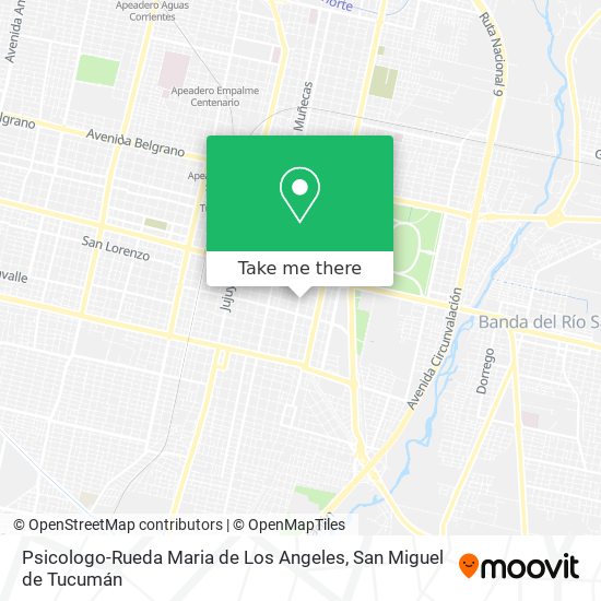 Mapa de Psicologo-Rueda Maria de Los Angeles
