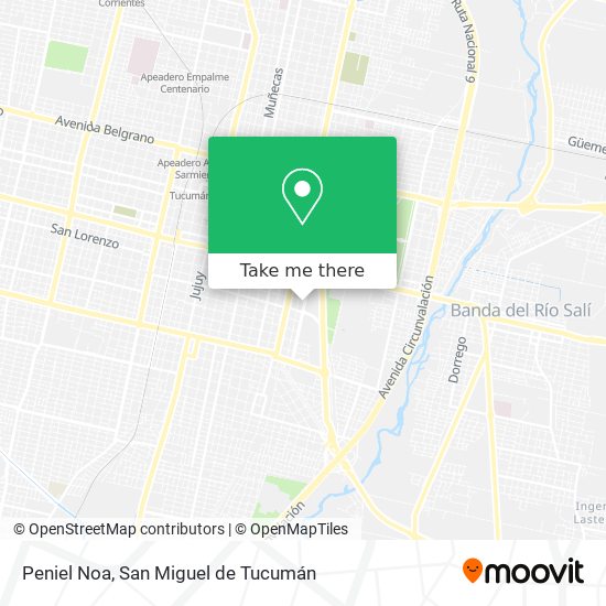 Peniel Noa map