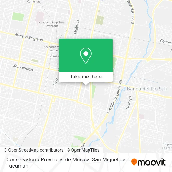 Conservatorio Provincial de Musica map