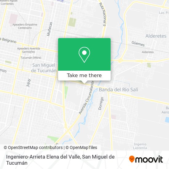 Ingeniero-Arrieta Elena del Valle map