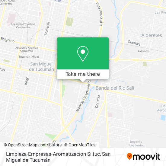 Limpieza-Empresas-Aromatizacion Siltuc map