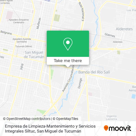 Empresa de Limpieza-Mantenimiento y Servicios Integrales Siltuc map