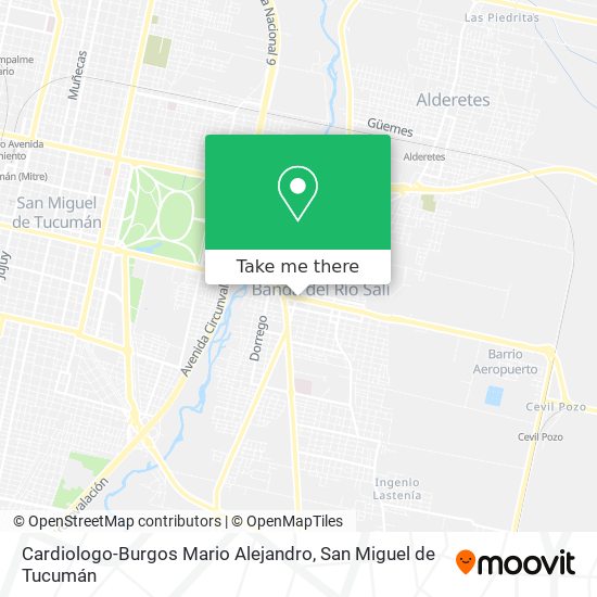 Cardiologo-Burgos Mario Alejandro map