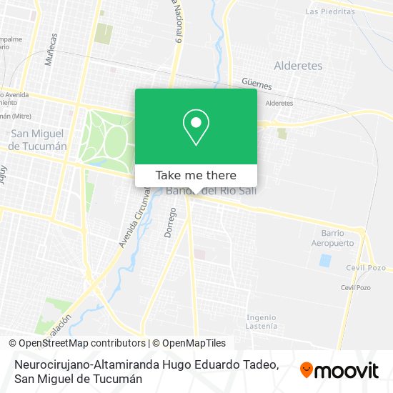 Mapa de Neurocirujano-Altamiranda Hugo Eduardo Tadeo