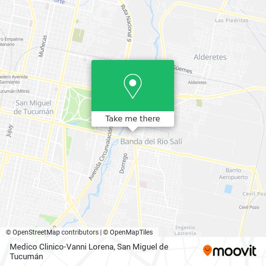 Mapa de Medico Clinico-Vanni Lorena