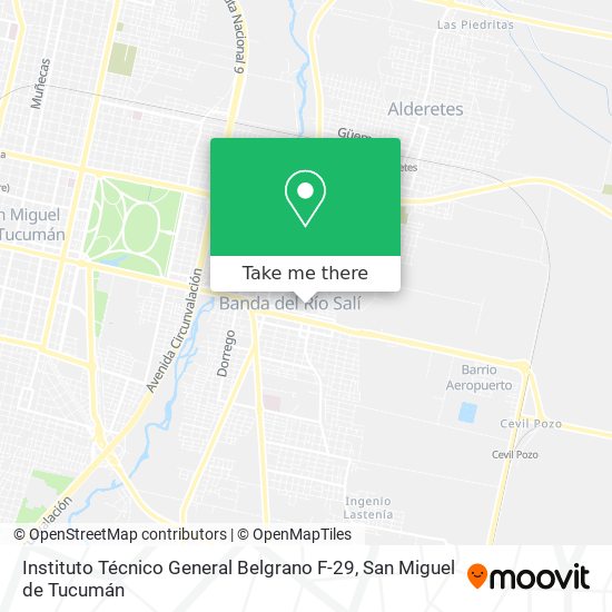 Instituto Técnico General Belgrano F-29 map