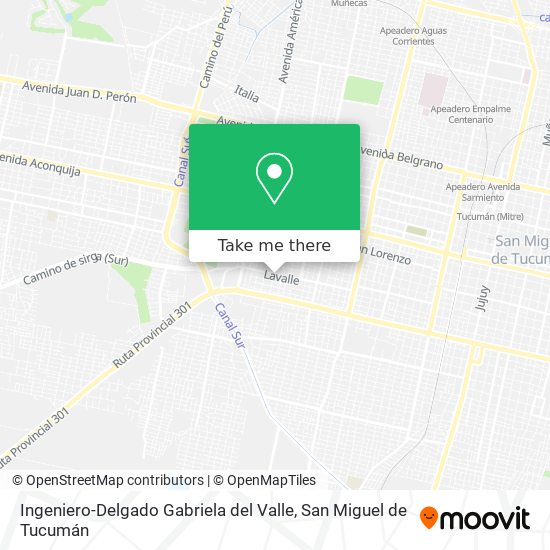 Ingeniero-Delgado Gabriela del Valle map