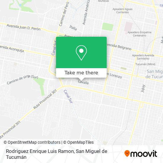 Rodriguez Enrique Luis Ramon map