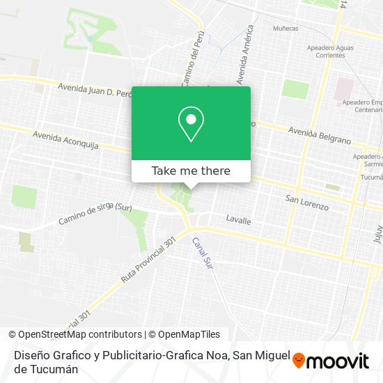 Diseño Grafico y Publicitario-Grafica Noa map