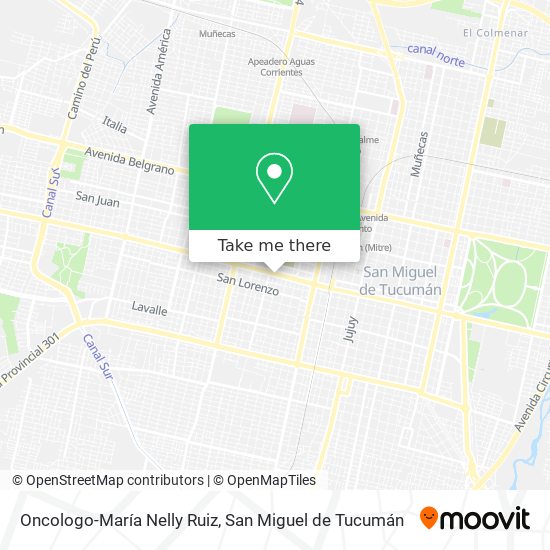 Mapa de Oncologo-María Nelly Ruiz