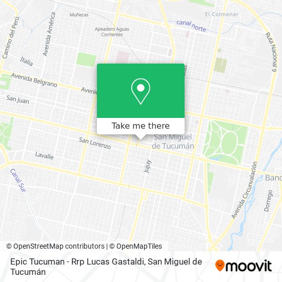 Epic Tucuman - Rrp Lucas Gastaldi map
