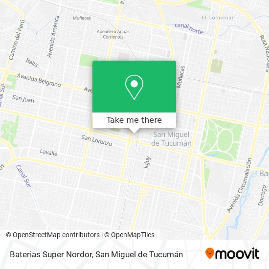 Baterias Super Nordor map