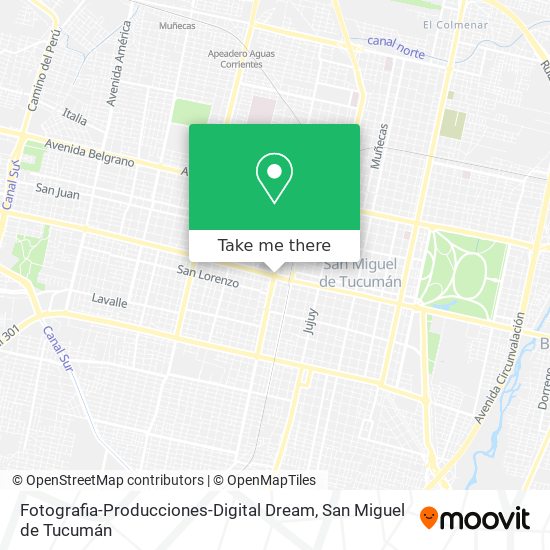 Mapa de Fotografia-Producciones-Digital Dream