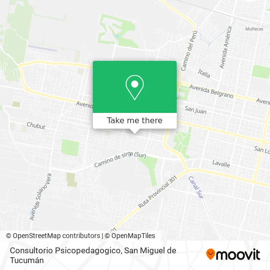Mapa de Consultorio Psicopedagogico