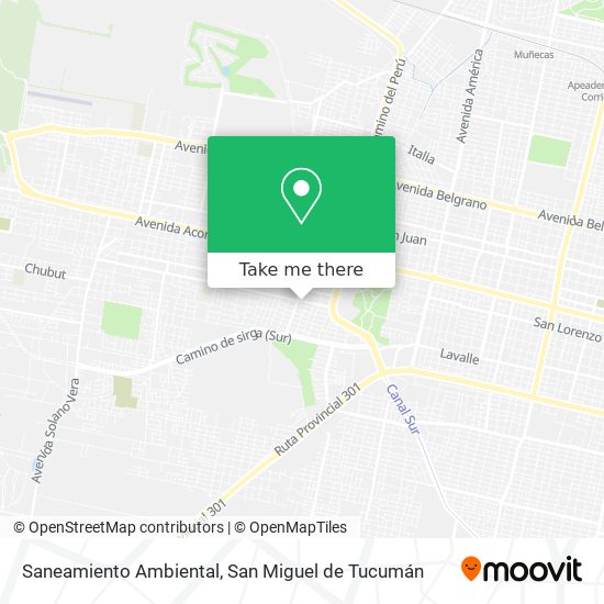 Saneamiento Ambiental map