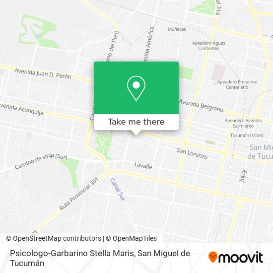Mapa de Psicologo-Garbarino Stella Maris