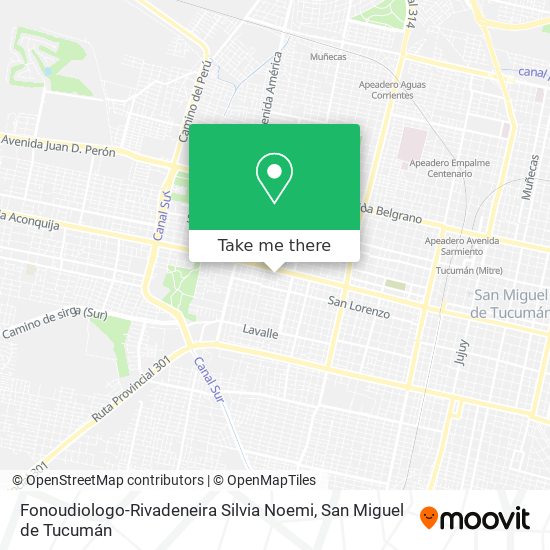 Fonoudiologo-Rivadeneira Silvia Noemi map