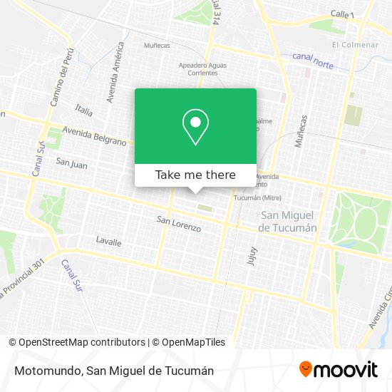 Motomundo map