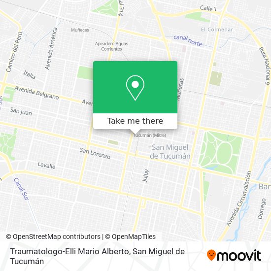 Traumatologo-Elli Mario Alberto map