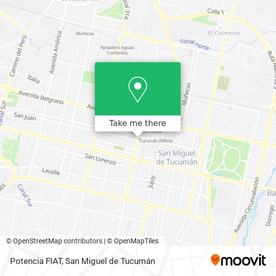 Potencia FIAT map