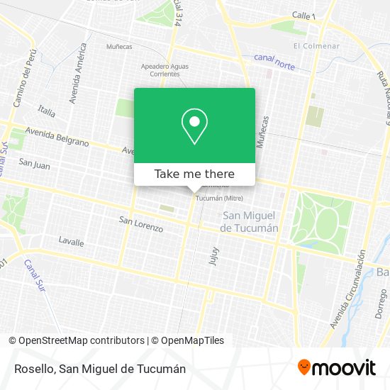 Rosello map
