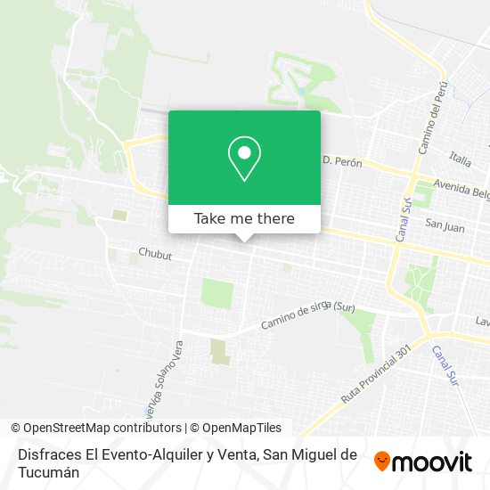 Disfraces El Evento-Alquiler y Venta map