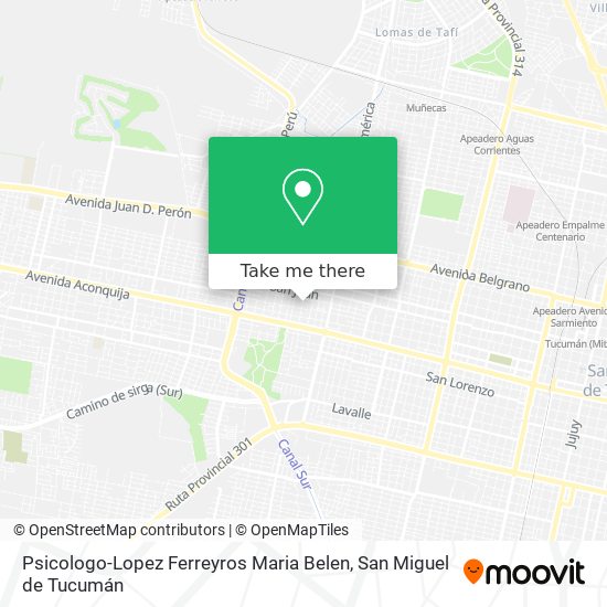 Mapa de Psicologo-Lopez Ferreyros Maria Belen