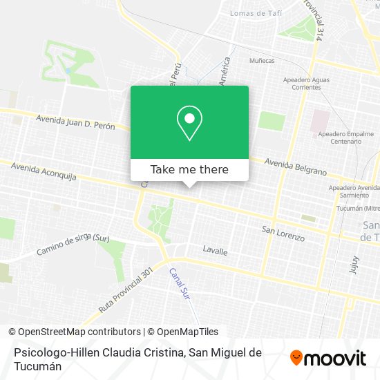 Mapa de Psicologo-Hillen Claudia Cristina