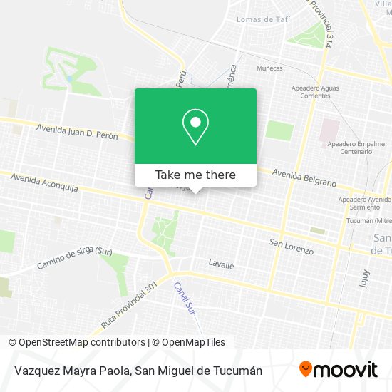 Vazquez Mayra Paola map