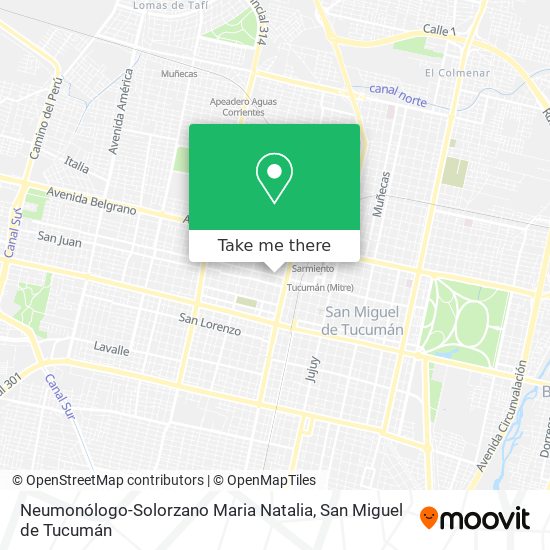 Mapa de Neumonólogo-Solorzano Maria Natalia