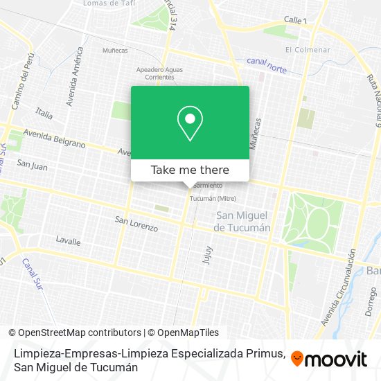 Mapa de Limpieza-Empresas-Limpieza Especializada Primus