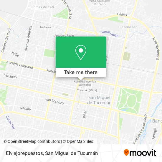 Mapa de Elviejorepuestos