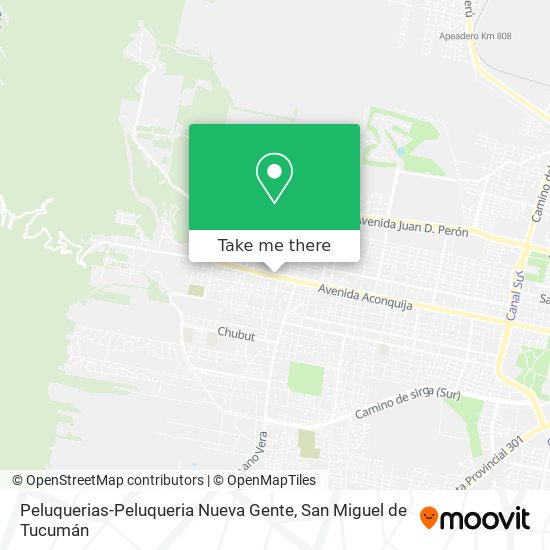 Mapa de Peluquerias-Peluqueria Nueva Gente