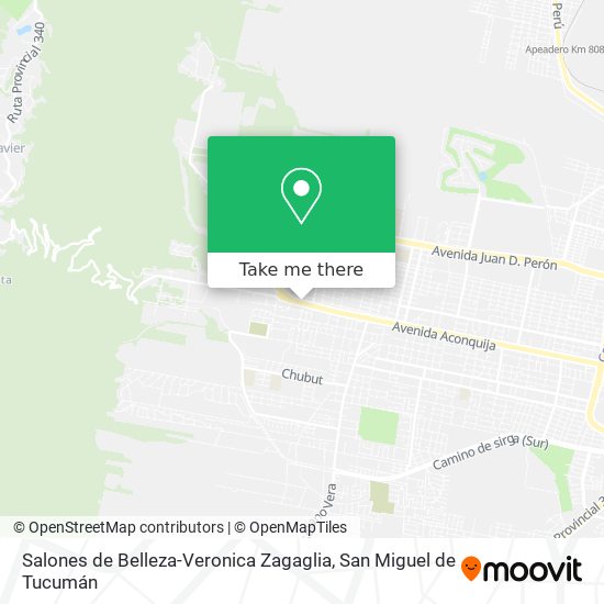 Salones de Belleza-Veronica Zagaglia map