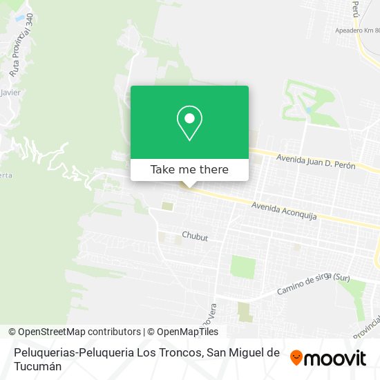 Peluquerias-Peluqueria Los Troncos map