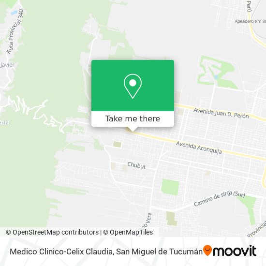 Medico Clinico-Celix Claudia map