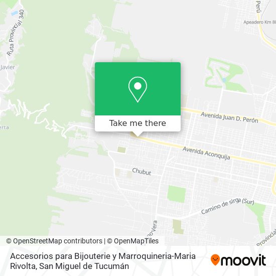 Mapa de Accesorios para Bijouterie y Marroquineria-Maria Rivolta