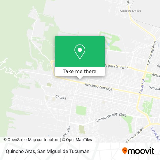 Mapa de Quincho Aras